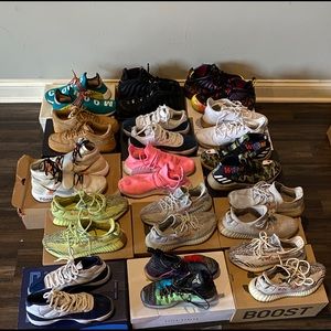 Jordan’s , Yeezys , Nike;  @cookoutkicks on Insta